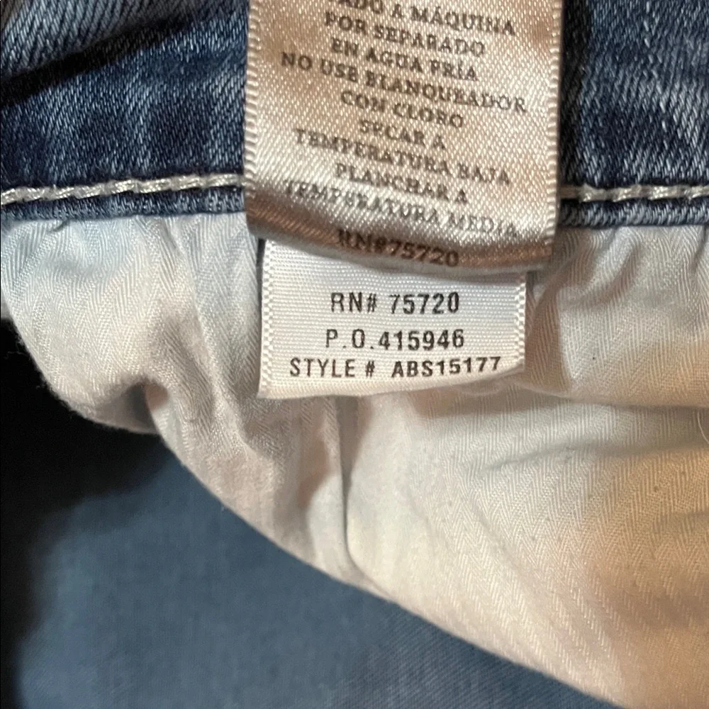BKE Jake Bootleg  Men's Blue Denim Distressed Jeans - Size 31